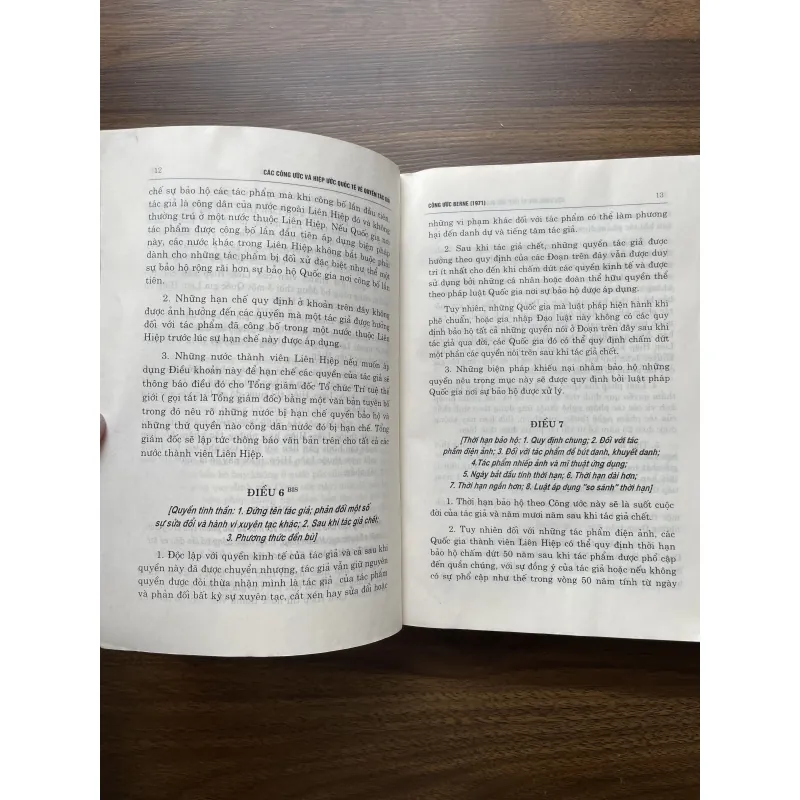 Các công ước và hiệp ước quốc tế về quyền tác giả (Conventions and treaties on copyright) 961489