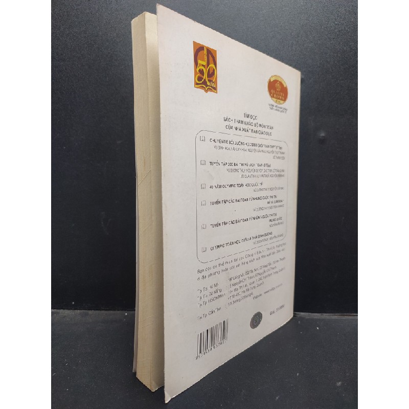 Chuyên Đề Bồi Dưỡng Học Sinh Giỏi Toán Trung Học Phổ Thông Số Học Hà Huy Khoái mới 90% bẩn nhẹ 2008 HCM.TN1504 giáo dục Oreka-Blogmeo 134478