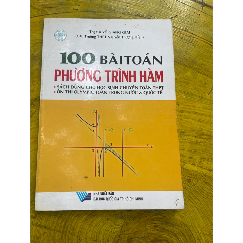 100 BÀI TOÁN PHƯƠNG TRÌNH HÀM- Thạc sĩ VÕ GIANG GIAI 544141