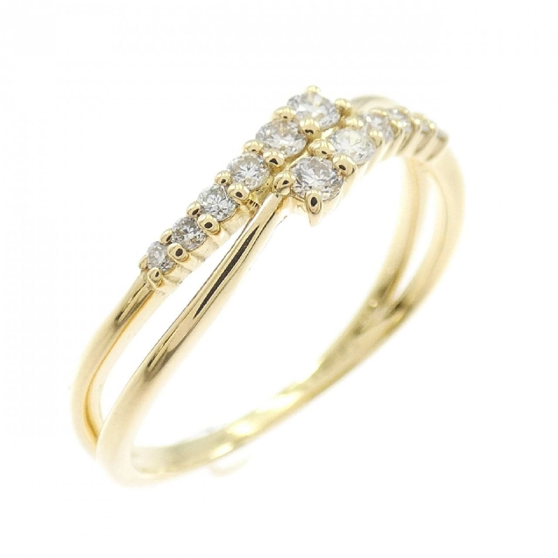 Nhẫn kim cương K18YG 0.20CT - Hàng hiệu chính hãng 850354