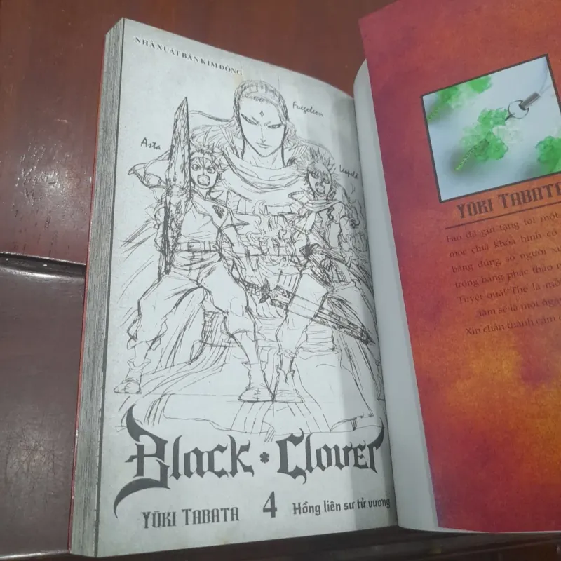 BLACK CLOVER, tập 4 - Hồng Liên Sư Tử Vương 752876