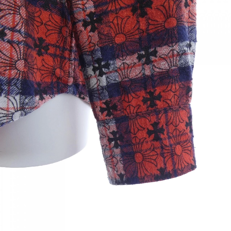 Áo sơ mi kẻ sọc Loose Ends CHROME HEARTS 2211-304-4876 - Hàng hiệu Authentic 897615