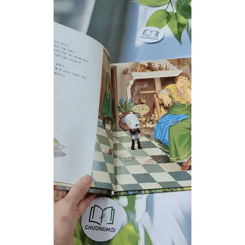 [Tặng nẹp góc] Truyện thiếu nhi Hàn Quốc: Moyamo Anu 41 -  모야모 아누와: 왕비가 된 막내딸 732042