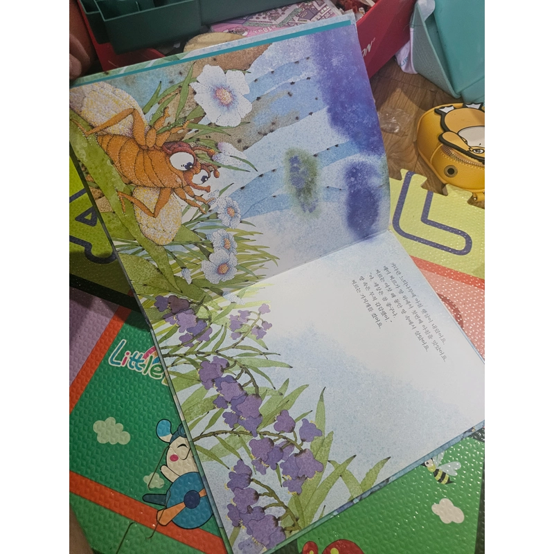 Sách học tiếng Hàn bìa cứng In màu như hình  418792