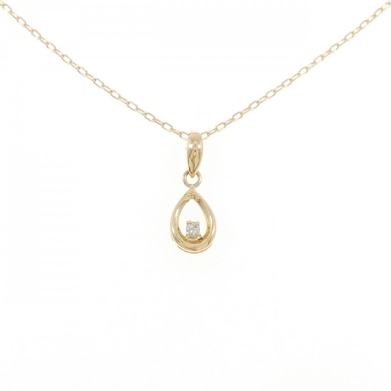 K18YG Dây chuyền kim cương - Hàng hiệu Authentic 862144