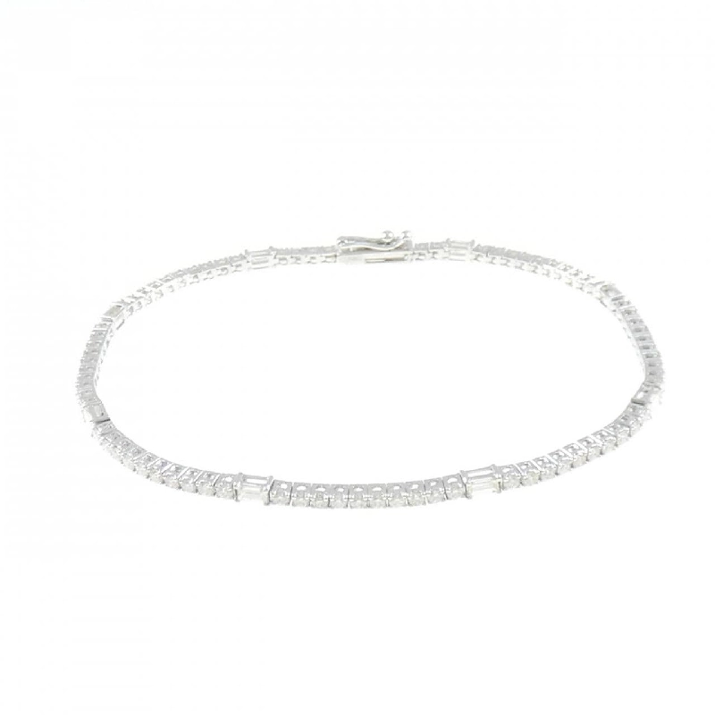 K18WG Vòng tay kim cương 2.00CT - Hàng hiệu Chính hãng 870962