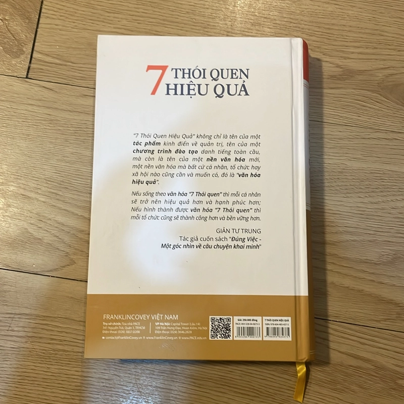 7 thói quen hiệu quả (bìa cứng) - Stephen R.Covey 496678