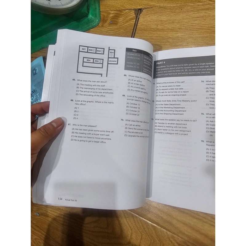 New toeic 700 (Sách tiếng anh) đã có dùng một số trang 528908