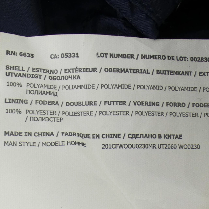 Áo khoác WOOL RICH WOOU0230 - Hàng hiệu Authentic 889403