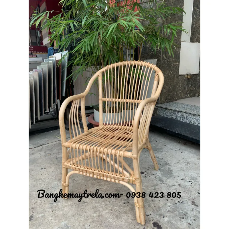 Ghế mây đơn tự nhiên 591058