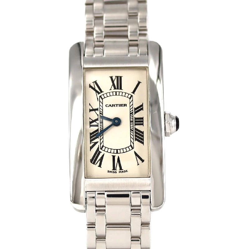 Cartier Tank Americaine SM WG W26019L1 WG Quartz - Hàng hiệu Authentic 874610