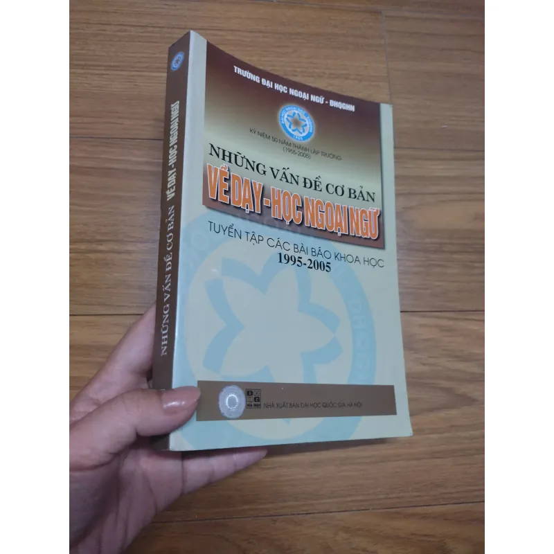 Sách: Những vấn đề cơ bản về dạy học ngoại ngữ - kỉ niệm 50 năm thành lập trường ĐH NN 729208