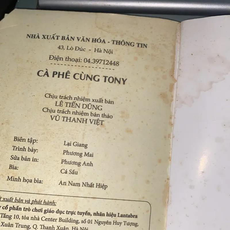 Sách Cà phê cùng Tony - Tony Buổi sáng  755686