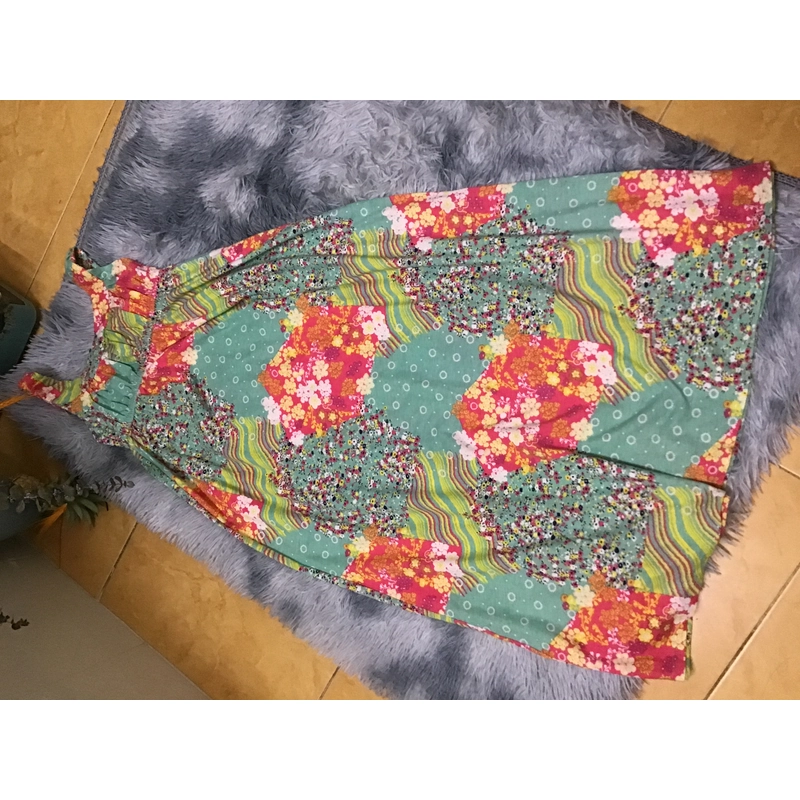 Đẫm maxi thun cotton hoa 524721