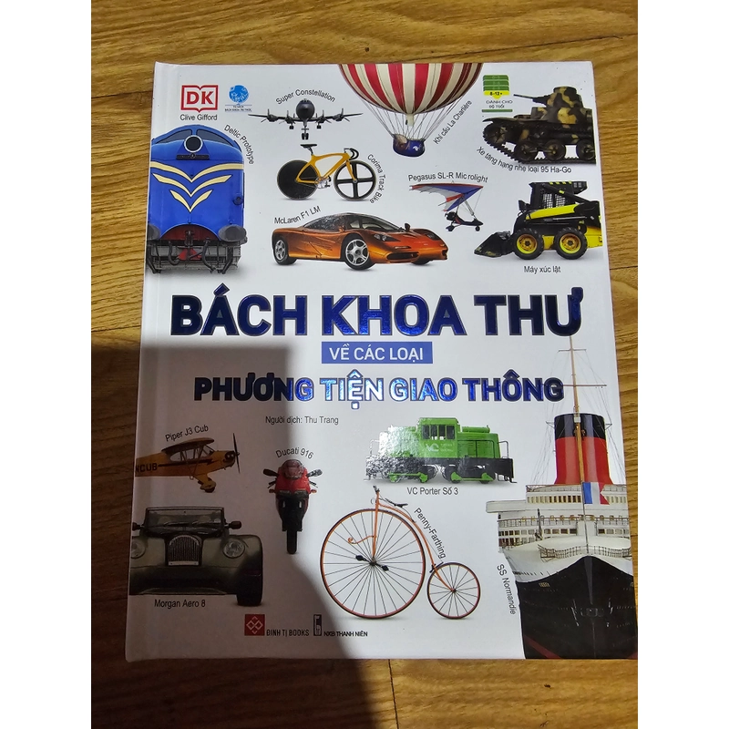 Bách khoa thư về các loại phương tiện giao thông (bìa cứng) 302038