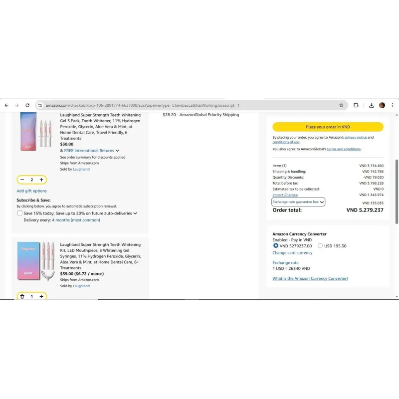 Máy và gel làm trắng răng  747932