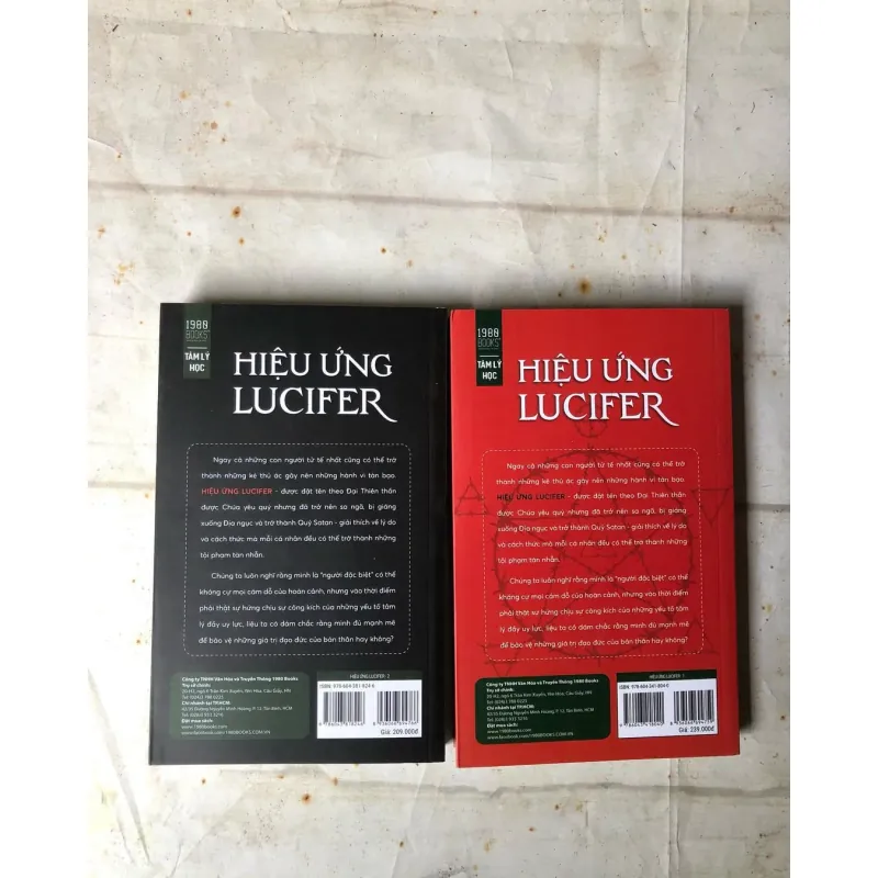 Bộ 2 tập Hiệu Ứng Lucifer - Philip Zimbardo 738825