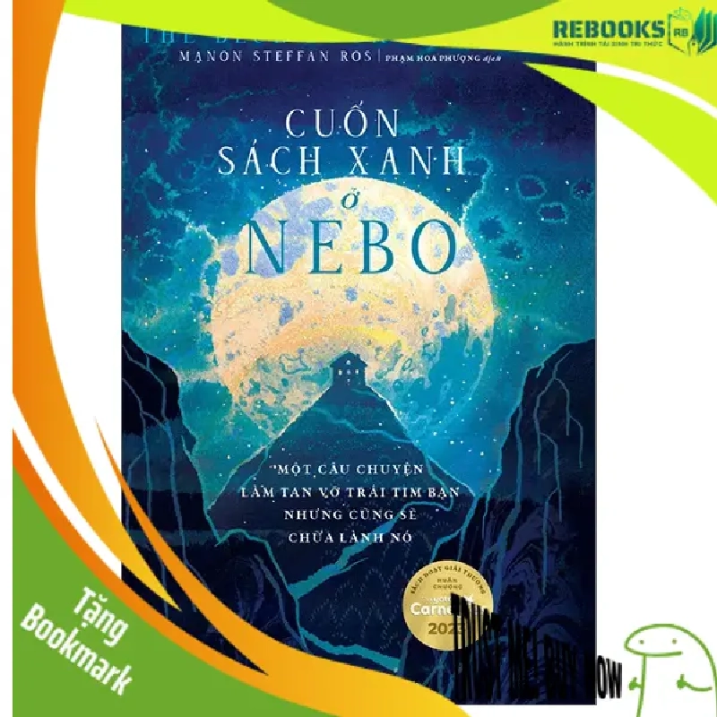 (TẶNG BOOKMARK) Cuốn sách xanh ở Nebo - Manon Steffan Ros - 2024 942295