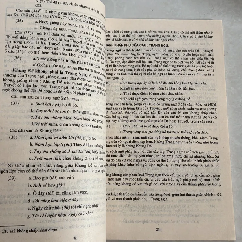 Ngữ pháp chức năng tiếng Việt - Nguyễn Văn Bằng - 1995s 801067