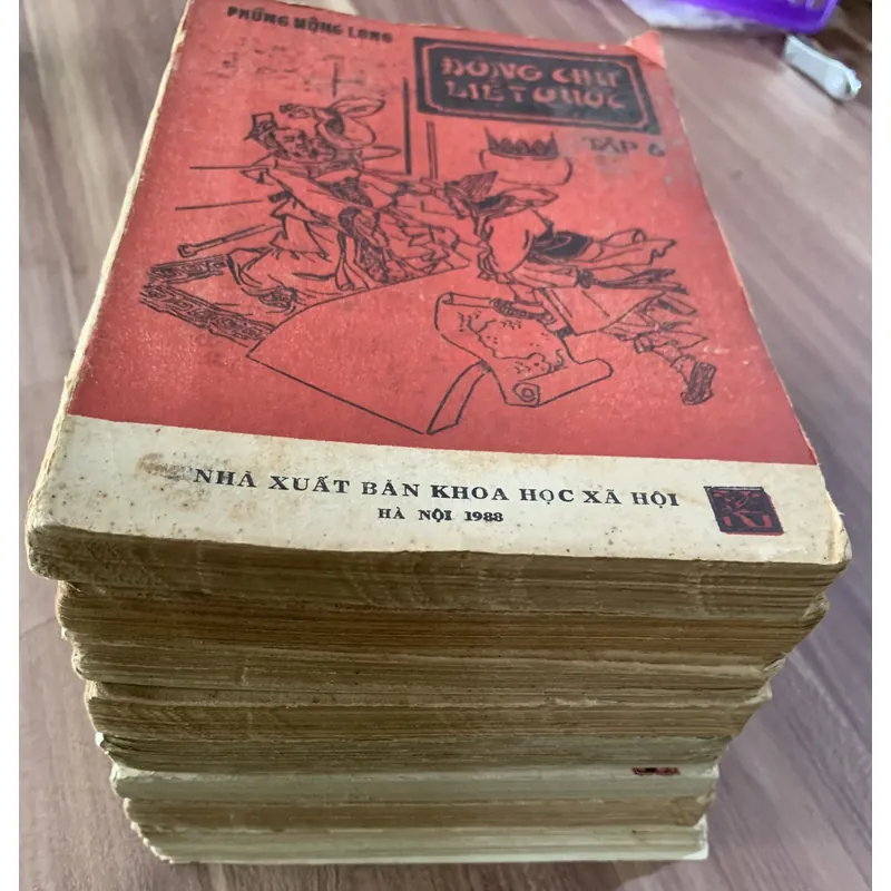Đông chu liệt quốc, 8 tập, Phùng Mộng Long, Nguyễn Đỗ Mục dịch 601393
