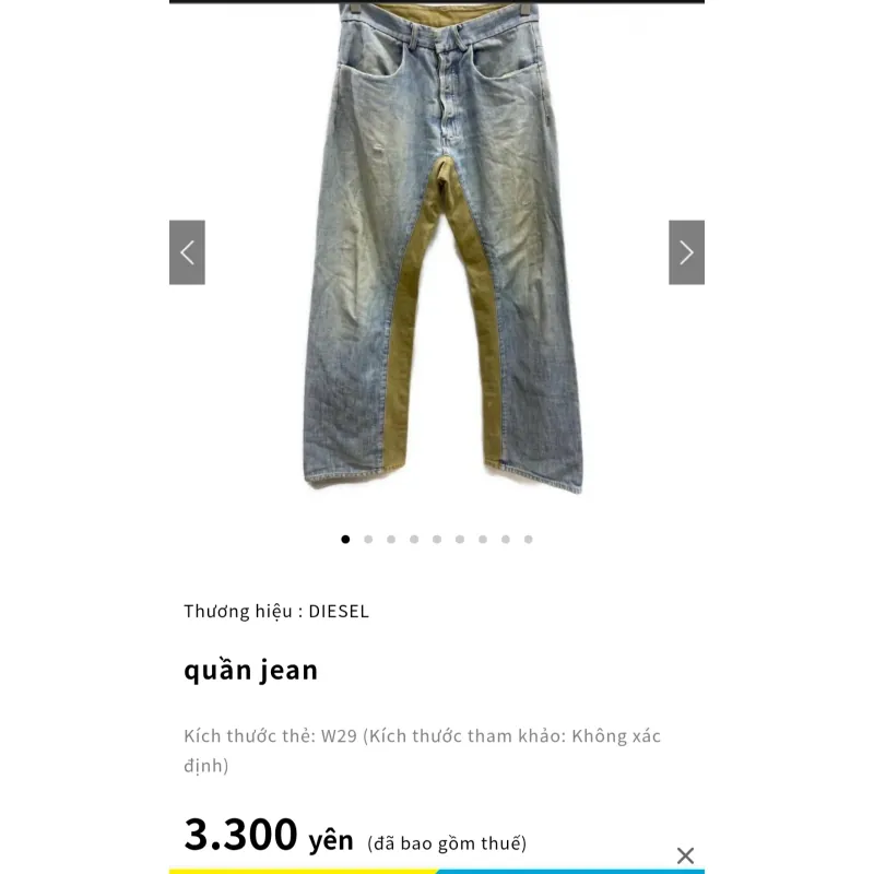 Quần DIESEL Chính Hãng 1003558