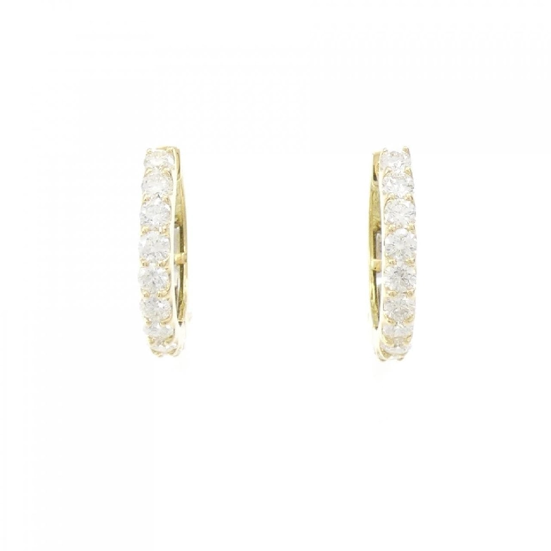 K18YG Bông tai kim cương 1.006CT - Hàng hiệu Chính hãng 868807