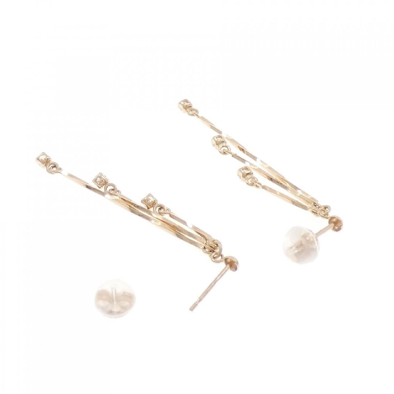 K18PG Bông tai kim cương 0.20CT - Hàng hiệu Chính hãng 869206