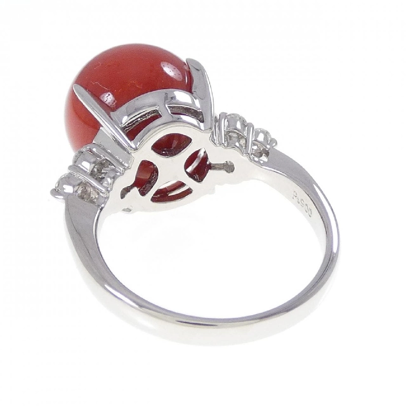 Nhẫn san hô PT900 11.9mm - Hàng hiệu chính hãng 850288