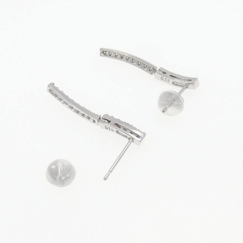 K18WG Bông tai kim cương 0.30CT - Hàng hiệu Chính hãng 870098