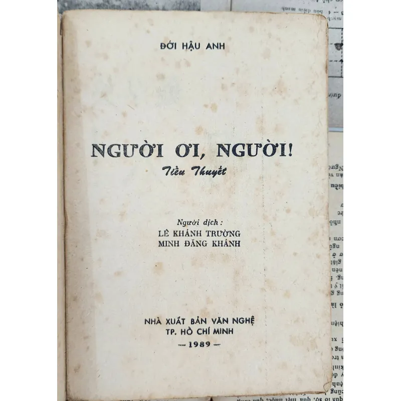 Tiểu thuyết của Đới Hậu Anh: NGƯỜI ƠI NGƯỜI 702538