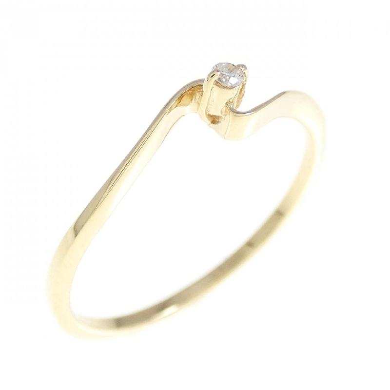 Nhẫn kim cương K18YG 669952