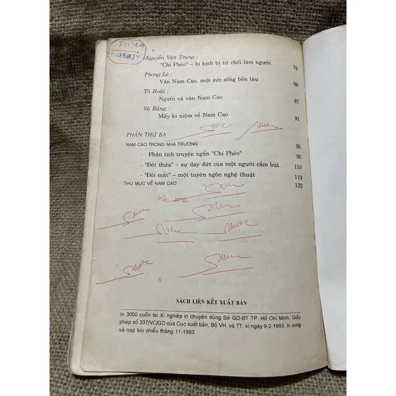 Nam Cao đời văn một đời người - giáo sư Nguyễn Văn hạnh  933451