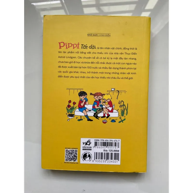 Pippi Tất Dài - Astrid Lindgren - đẹp, nhăn góc 732722