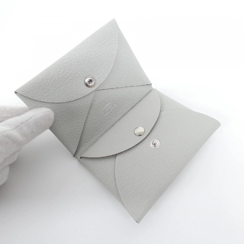 Ví tiền Hermes Calvi Duo 082977CK - Hàng hiệu Authentic 806525