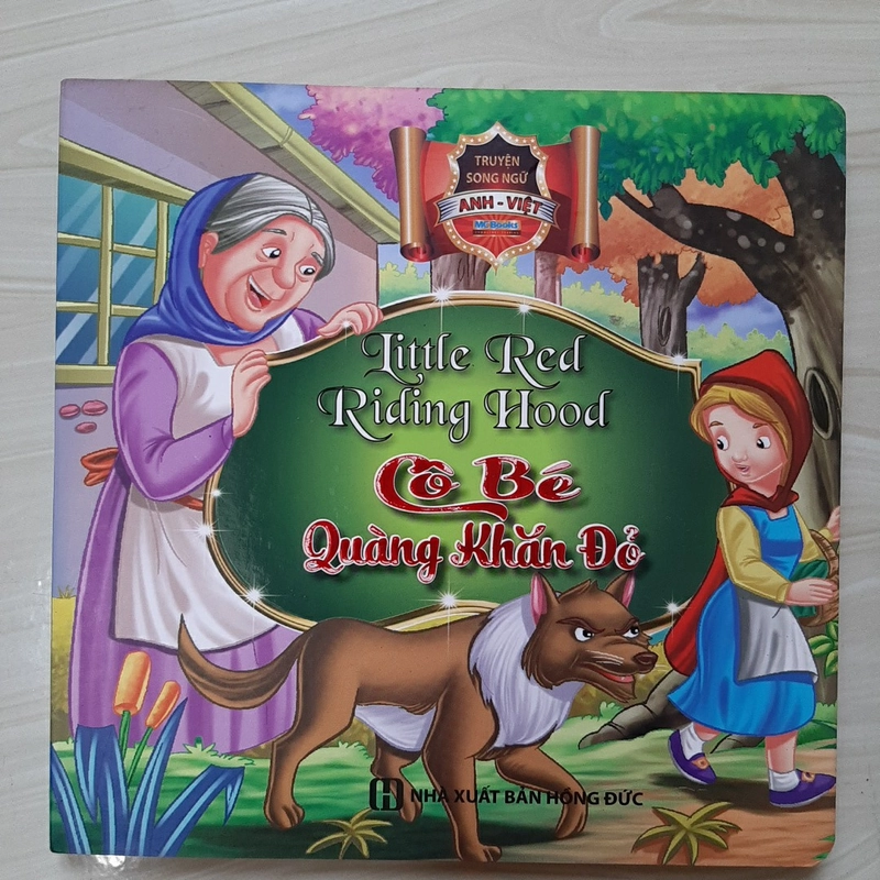 Cô bé quàng khăn đỏ (song ngữ Anh - Việt) 325626