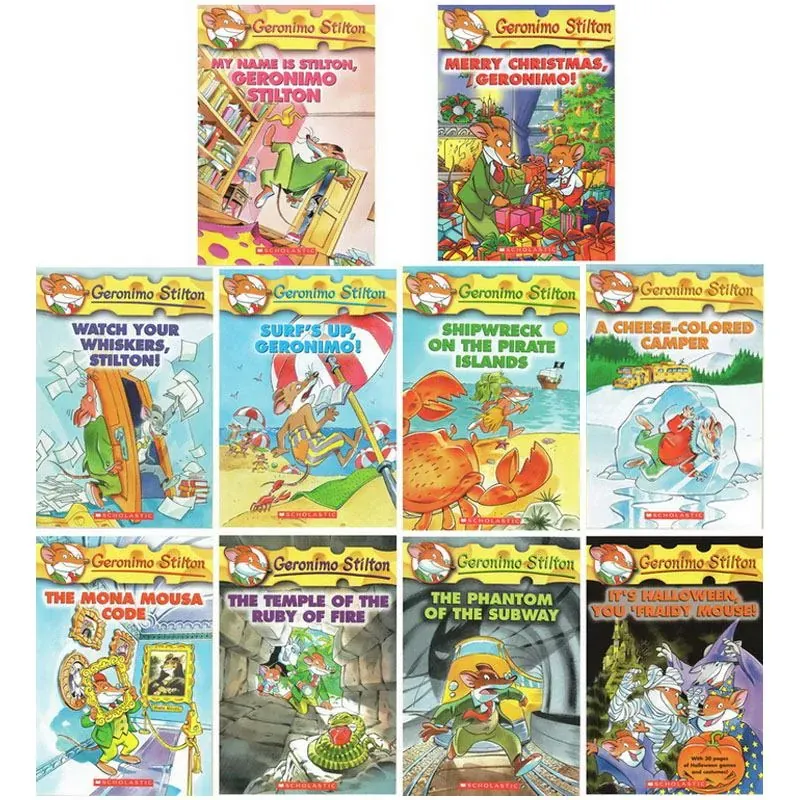 Bộ truyện Geronimo Stilton (combo 10 tập) 565579