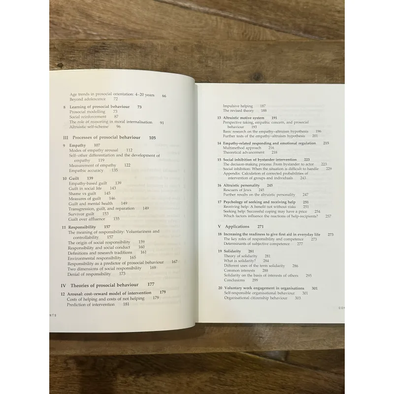 Prosocial Behaviour - Hans-Werner Bierhoff 729026