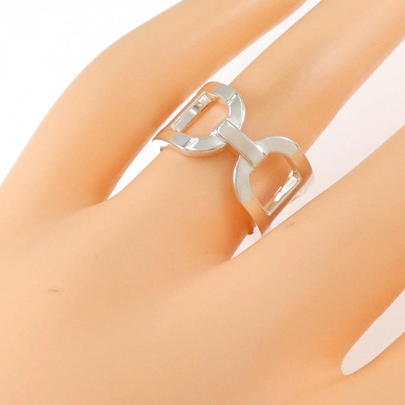 Nhẫn Hàng hiệu Authentic Hermès Éver Chaîne d'Ancre 840089