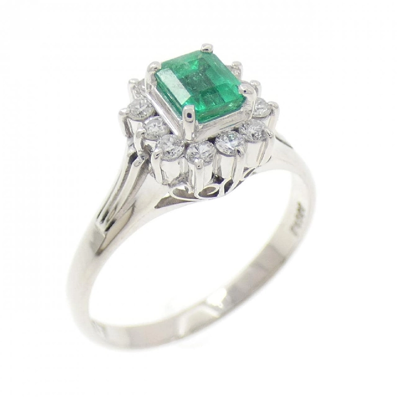 Nhẫn Emerald PT900 0.32CT - Hàng hiệu Chính hãng 854550