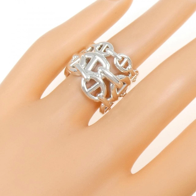 Nhẫn Hàng hiệu Authentic Hermès Chaine d'Ancre 838921