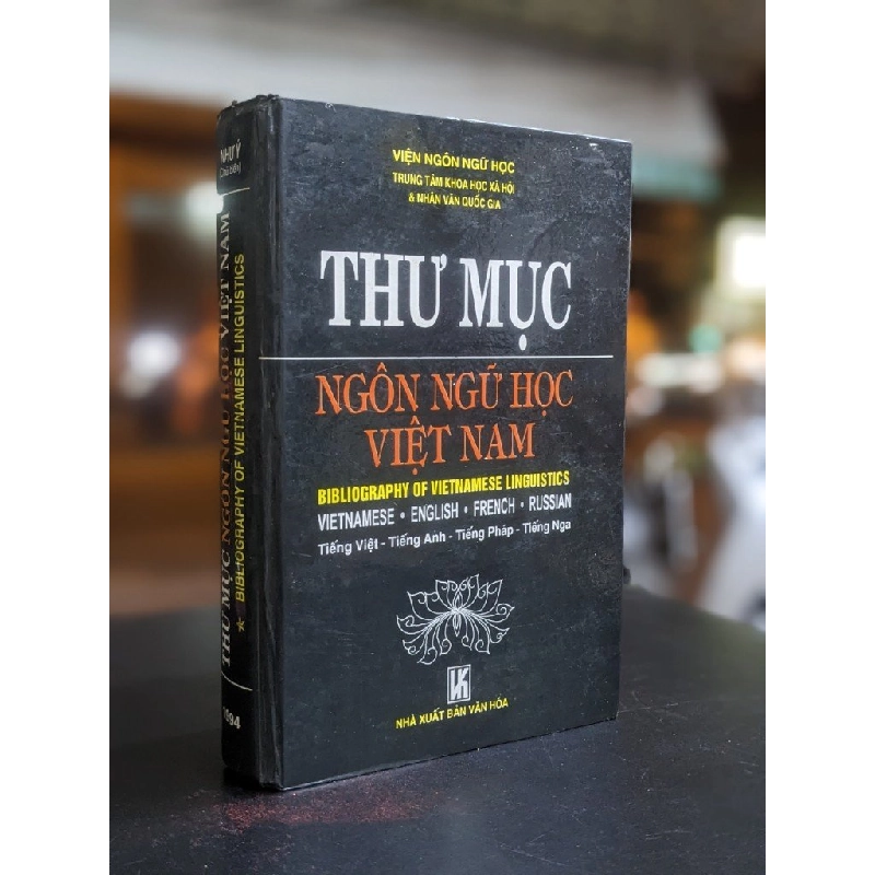 Thư mục ngôn ngữ học Việt Nam - Nguyễn Như Ý 389036