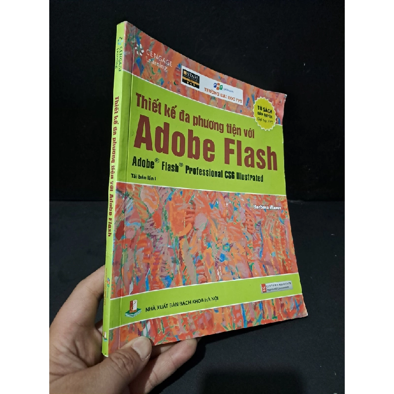 Thiết kế đa phương tiện với Adobe Flash (sách màu) mới 70% bẩn bìa, tróc bìa, rách gáy 2017 Barbara Waxer HCM2104 GIÁO TRÌNH, CHUYÊN MÔN Blogmeo 27525 464597