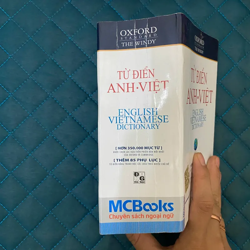 Từ Điển Oxford Anh - Việt (Hơn 350.000 Từ) -  (Bìa Mềm Màu Trắng)#HATRA 674415
