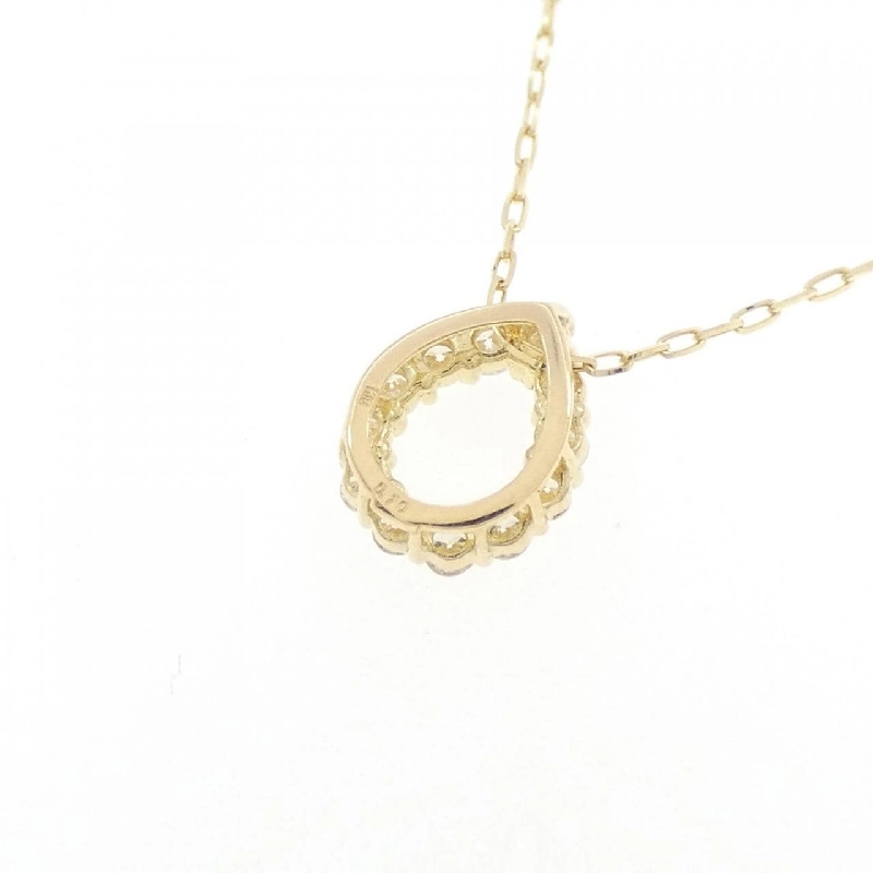 K18YG Dây chuyền kim cương 0.10CT - Hàng hiệu Chính hãng 861006