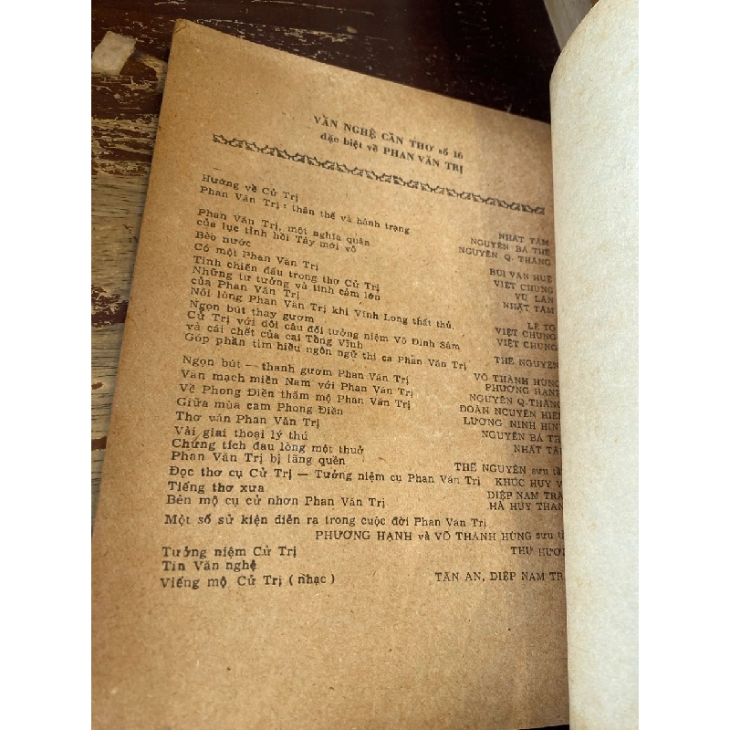 Văn nghệ Cần Thơ: Nghĩ và viết về Phan Văn Trị 734256