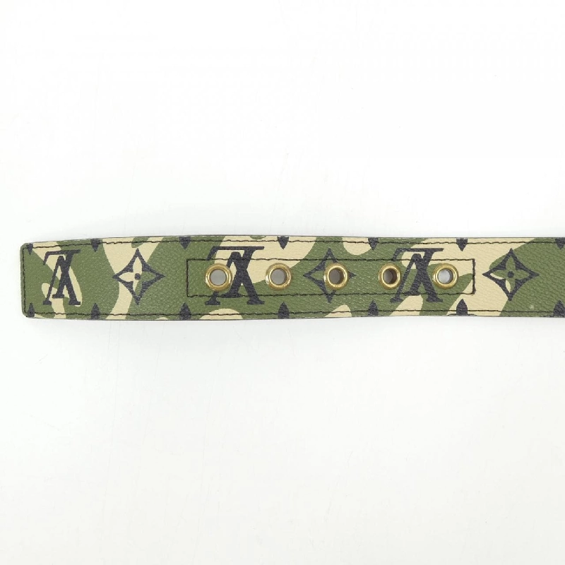 Thắt lưng LOUIS VUITTON Monogram Camouflage 35mm Takashi Murakami M9646 - Hàng hiệu Chính hãng 884025