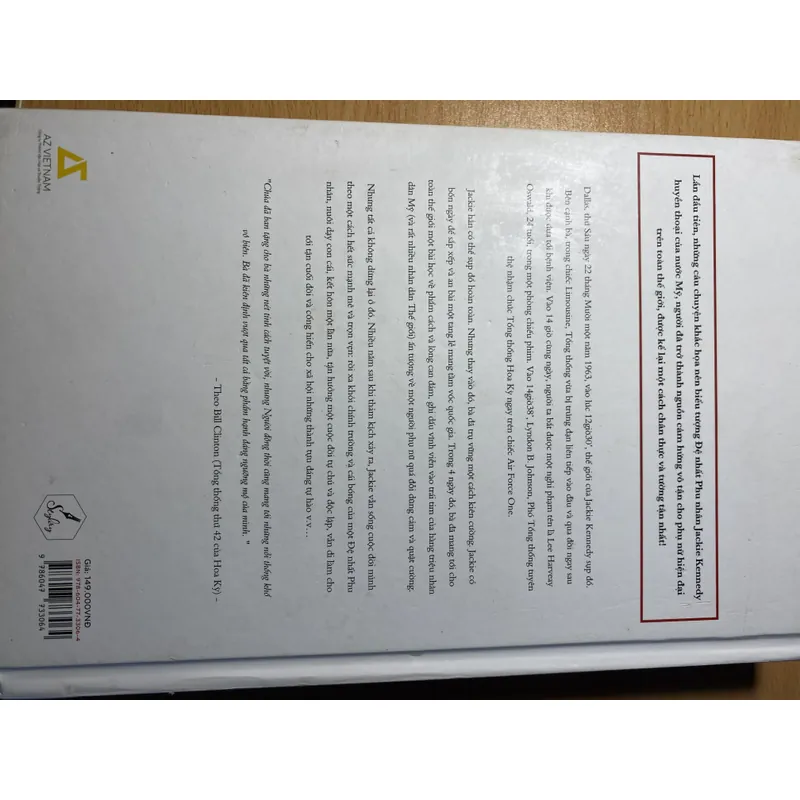 Sách cũ - Bản lĩnh JACKIE KENNEDY | Maud Guillaumin  675522