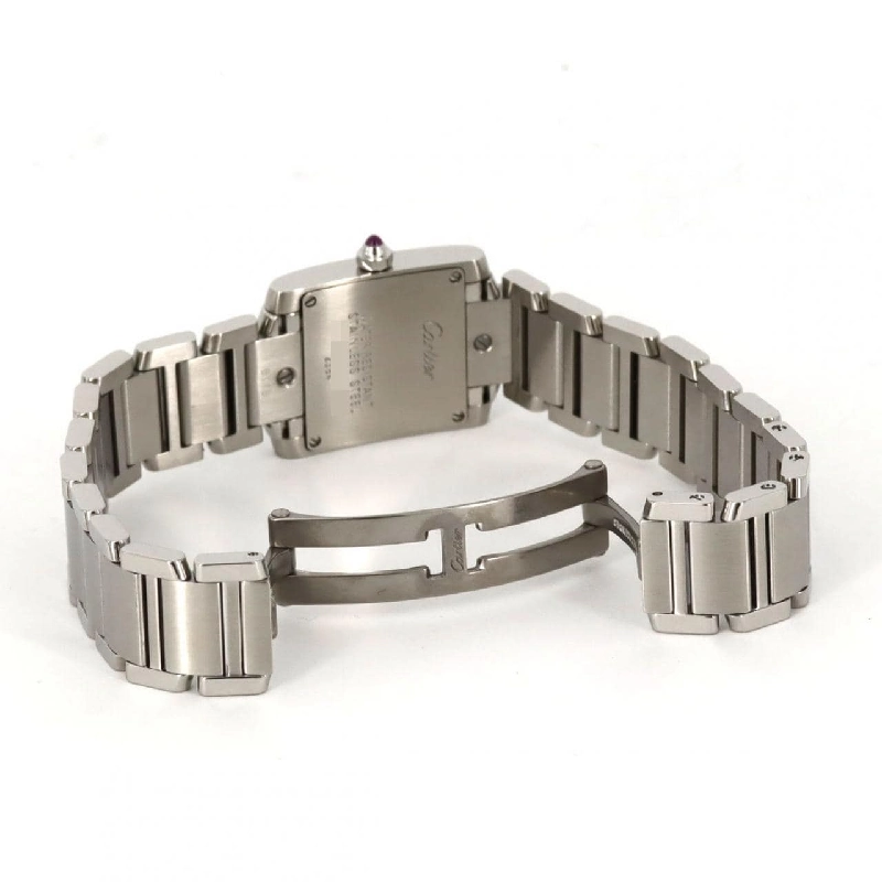 Cartier Tank Française SM W51028Q3 SS Quartz - Hàng hiệu Authentic 876477