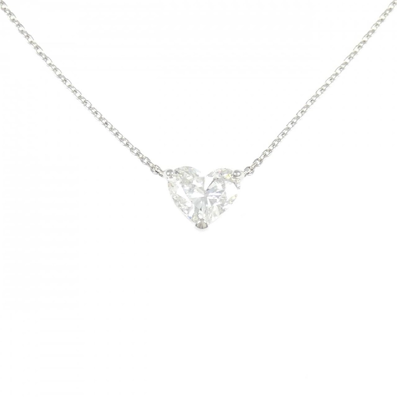 Dây chuyền kim cương PT900/PT850 1.635CT G SI2 hình trái tim - Hàng hiệu Chính hãng 871956