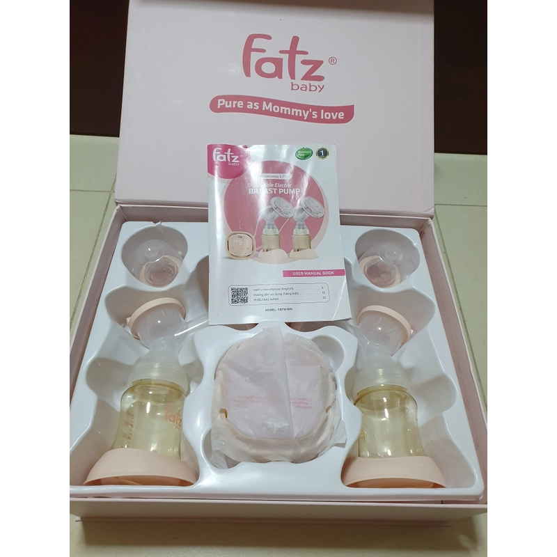 Máy hút sữa điện đôi Fatz.baby Resonance 3 Plus+ - Tặng áo hút sữa rảnh tay 306598